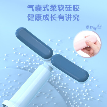 得力坐读写坐姿矫正器儿童写字预防近视驼背纠正器学生书桌免安装开学文具生日礼物男女孩蓝色