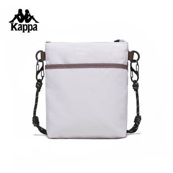 卡帕（Kappa）背靠背单肩包2024新款休闲复古腰包斜跨包K0EY8BD16
