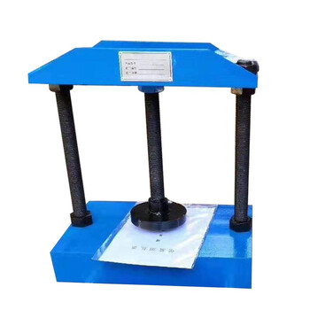 混凝土抗渗性试验用螺旋加压器旋压装模手动压入