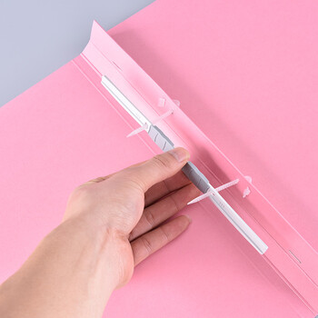 TANOSEE乐如诗 日本平面报告竖版文件夹 学生办公财务资料册/收纳袋 A4/150张 绿色 10册装OSFE-A4S-G