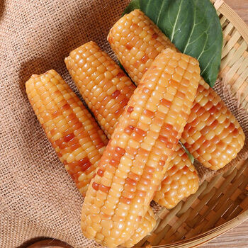 食芳溢云南西双版纳傣萨金谷香糯小玉米新鲜包谷礼盒装送礼早餐粗粮