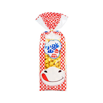 小山驴爆米花400g袋装球形焦糖奶油味膨化休闲小零食网红膨化食品