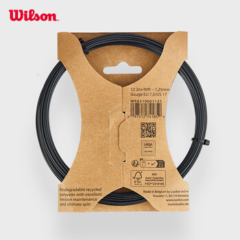 Wilson威尔胜力士浪环保网线黑色LXN ECO SPIN 125