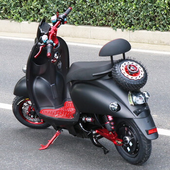 电动车男女双人成人60v72v电动摩托车电动踏板电单车电瓶车 顶配款含