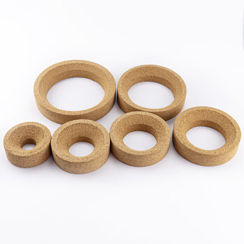 海斯迪克 圆底烧瓶垫软木烧瓶托 烧瓶底座 160*30 HKCX-39