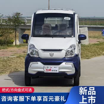 欣莱达新款东威q5四轮电动车成人新能源家用接送孩子锂电瓶车老人定制