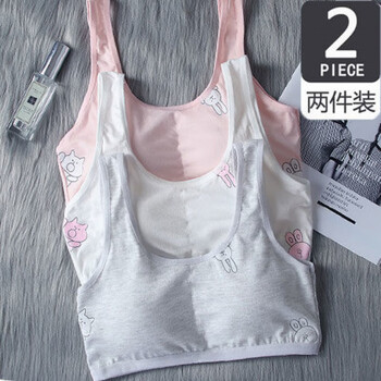 六年级女生内衣初中内衣女成长期棉中学生内衣女韩版小胸高中生背心