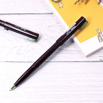 派通（Pentel ）JM20-D2E鸭嘴笔绘图笔漫画笔草图笔绘画速写勾线笔商务签字笔橄榄绿