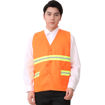 北杳保洁工作服马甲环卫工人保洁员清洁工打扫卫生工装反光志愿者定制