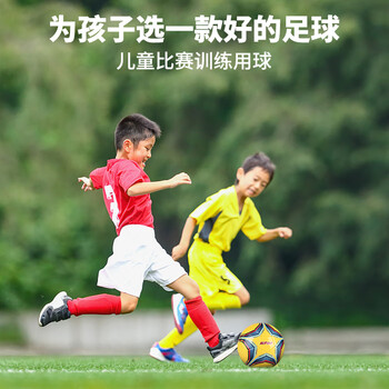 世达（star）足球4号球儿童少儿青少年标准训练比赛用球机缝耐磨 SB8664-05
