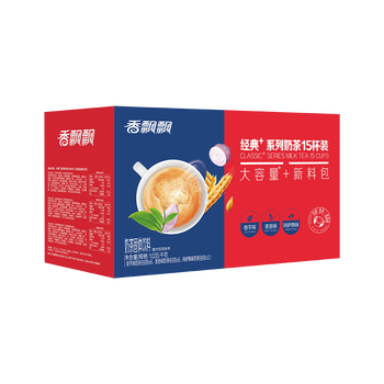 香飘飘奶茶经典+15杯整箱礼盒装混合3种口味1.035kg早餐代餐冲调饮料 香飘飘奶茶经典+15杯整箱礼盒装混合3种口味1.035kg早餐代餐冲调饮料