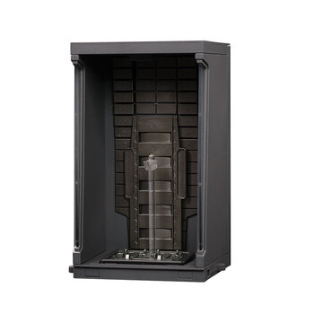 潮玩漫威十周年系列钢铁侠可拼装模型男生礼物 发光可拼接格纳库 中