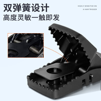 鼠道难老鼠夹子大号强力灭鼠家用商用室内一窝端笼驱逮扑抓捉捕鼠神器*6