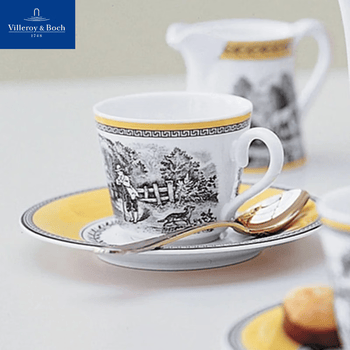 唯宝（Villeroy Boch）奥顿咖啡杯碟套装陶瓷杯礼盒情侣杯水杯下午茶杯生日礼物商务送礼