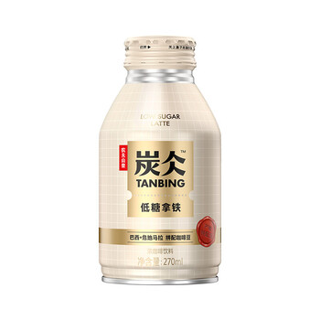 【每日优鲜 即饮咖啡】农夫山泉炭仌低糖拿铁咖啡27