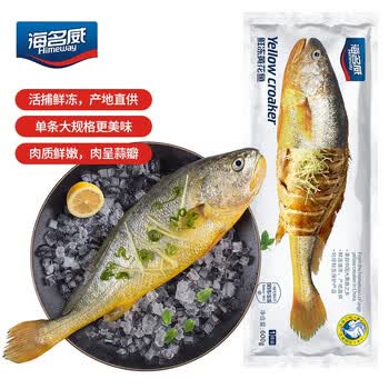 海名威冷冻黄花鱼 大黄鱼 600g 海名威国产冷冻黄花鱼 大黄鱼 600g 单条装生鲜海鲜水产鱼类年货节健康轻食 行情报价价格评测 京东 海名威冷冻黄花鱼 大黄鱼 600g 海名威国产冷冻黄花鱼 大黄鱼 600g 单条装生鲜海鲜水产鱼类年货节健康轻食 行情报价价格评测 京东