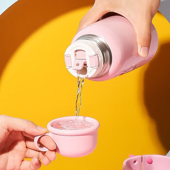 杯具熊(BEDDYBEAR)儿童保温杯带吸管四盖三用儿童水杯DIY杯套学生杯子630ML登月兔 杯具熊(BEDDYBEAR)儿童保温杯带吸管四盖三用儿童水杯DIY杯套学生杯子630ML登月兔