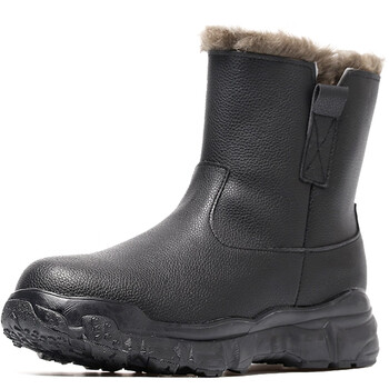 潮衣控东北抗寒零下三十度羊毛靴冬季户外防水防滑雪地靴男皮毛一体大