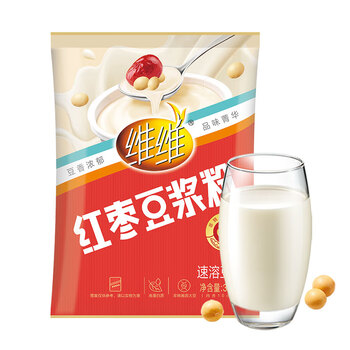 维维 红枣豆浆粉330g/袋营养早餐速溶即食冲饮代餐非转基因大豆 维维 红枣豆浆粉330g/袋营养早餐速溶即食冲饮代餐非转基因大豆