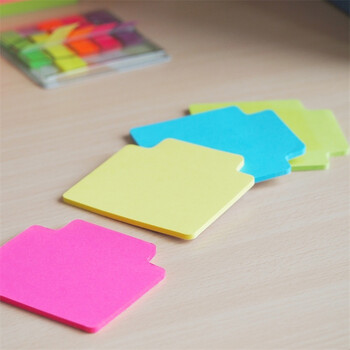 N次贴(STICKN) 36516 好粘归档标签70*70mm 荧光黄色 50张/卡