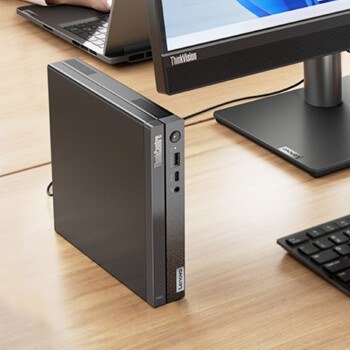 联想ThinkCentre Q500mini迷你主机家用商用办公台式电脑(13代i5-13420H 16G 512G) 