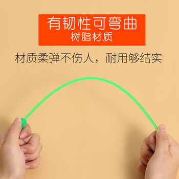 离草【教师专用】离草 指读棒儿童教鞭小手指棒教棒指挥棒指读笔点读阅读棒教师老师家教 透明混色6只