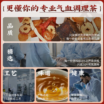 同仁堂（TRT）红糖姜枣茶阿胶黑糖姜枣茶红糖姜茶大姨妈桂圆红枣枸杞送女友