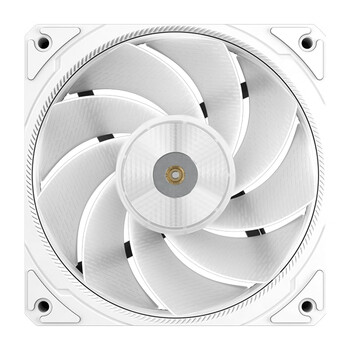 银昕（SilverStone）120mm Q120汉堡风扇 白色进风扇(上下双层结构/PWM/ARGB/加大叶框)	
