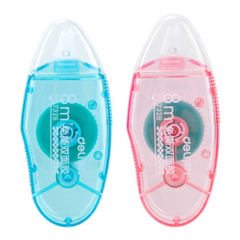 得力(deli)6mm×8M双面胶 创意点点胶 方便快涂可擦除手工胶带 7326 得力(deli)6mm×8M双面胶 创意点点胶 方便快涂可擦除手工胶带 7326