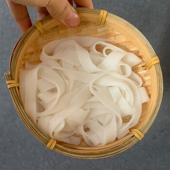 500g湖南新鲜米粉湿米粉长沙手工粉湿扁粉猪油拌粉商用湖南特产粉 5斤