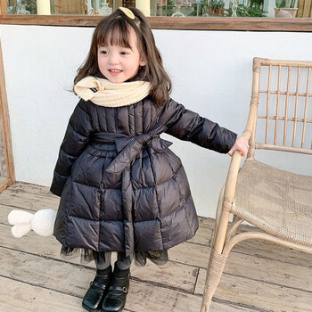 适合0-8岁小孩子小女孩冬天穿的上衣衣服加厚外套女童棉服冬季新款