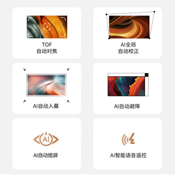 知麻S1留声机投影仪家用 客厅卧室家庭影院音响一体机 芝麻投影机（TOF对焦 海思560芯片）