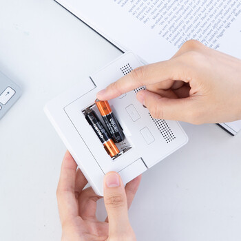 得力(deli)室内温湿度计老人六一儿童节礼物生日礼品 一秒一测闹钟整点报时电子婴儿房室内 白色8840 得力(deli)室内温湿度计老人六一儿童节礼物生日礼品 一秒一测闹钟整点报时电子婴儿房室内 白色8840