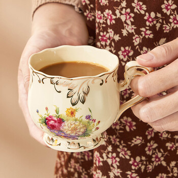 友来福欧式茶具套装英式下午茶茶杯陶瓷水杯具咖啡杯套装乔迁礼物