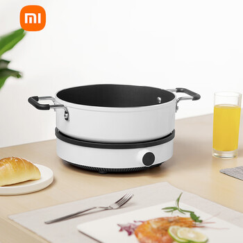小米 电磁炉青春版(新老款随机发)配汤锅套装 2100W大功率 电磁炉N1/老款青春版搭配不锈钢汤锅 小米 电磁炉青春版(新老款随机发)配汤锅套装 2100W大功率 电磁炉N1/老款青春版搭配不锈钢汤锅