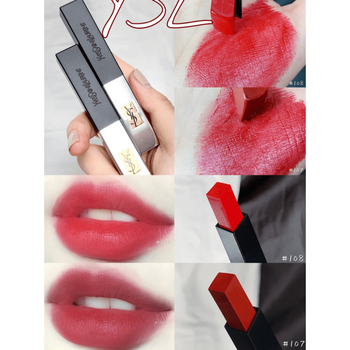 y sl小银条口红107/108/101/103/105/112旗舰 小金条13#元气橘
