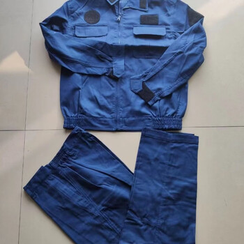 james bond 007全新14夏地勤工作服上衣裤子一套 长袖长裤夏季机务