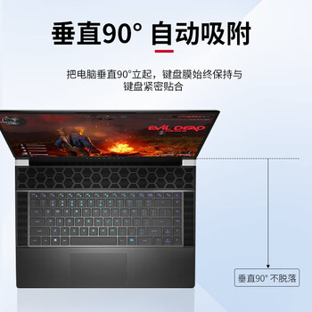 JPLAYER适用外星人Alienware X14 R2/R1 2023-2022款14英寸游戏本笔记本电脑键盘保护膜 高透超薄隐形贴膜
