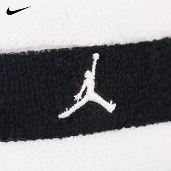 耐克(NIKE)Jordan飞人运动头带发带篮球健身瑜伽AJ吸汗J1004299189OS黑白 耐克(NIKE)Jordan飞人运动头带发带篮球健身瑜伽AJ吸汗J1004299189OS黑白