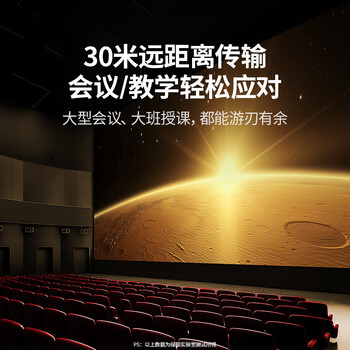 绿联4K高清Type-C无线投屏器HDMI同屏器适用手机平板笔记本电脑接电视投影仪点对点30米传输器35032
