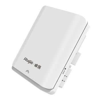 锐捷（Ruijie）无线ap面板RG-EAP101 V2无线速率单频300M 企业级全屋wifi路由器 大户型别墅酒店 86式 白色