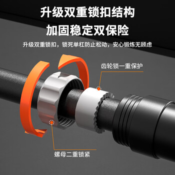 PROIRON普力艾 单杠 室内引体向上家用免打孔门上单杠健身器材 95-120cm	