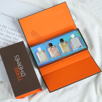 小样女士淡香水大黄花园四件套礼盒伴手礼爱马仕大地4x5ml礼袋装30ml