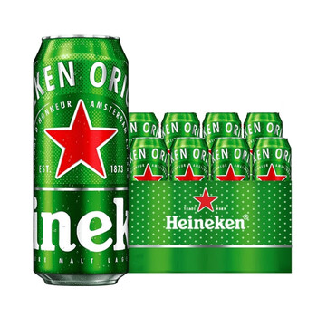 喜力/heineken啤酒 经典11.4度500ml*12罐