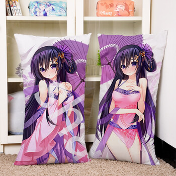 四糸乃七罪动漫周边长方形抱枕睡枕靠垫古风十香自然绒70x40cm含枕芯