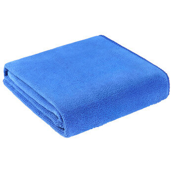 加厚超细纤维毛巾抹布ntsw-th3575(35cmx75cm-单条-蓝色) 保洁抹布