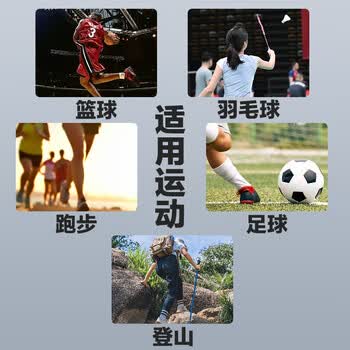 李宁护膝CBA联赛系列防撞防摔加厚盾型专业运动篮球护具单只装M