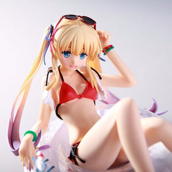 动漫缘之空穹妹模型和服穹语旗袍春日野穹二次元妹子机箱车载模型摆件