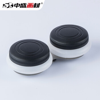 中盛画材 F302油壶单头油画颜料调色油带盖子双头密封盖绘画双口油画调色壶调色器皿易携带写生绘画美术工具美术写生 中盛画材 F302油壶单头油画颜料调色油带盖子双头密封盖绘画双口油画调色壶调色器皿易携带写生绘画美术工具美术写生