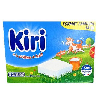 凯芮（KIRI）法国原装进口kiri奶酪儿童芝士即食营养早餐涂抹奶酪 432克《24块装》【图片 价格 品牌 报价】-京东